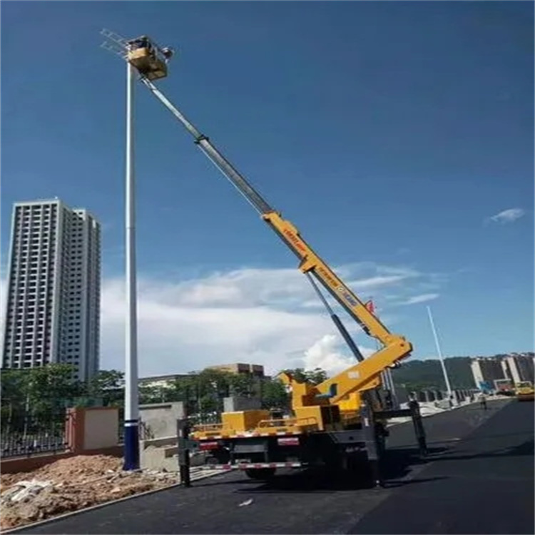 泾县维修路灯的曲臂升降车出租