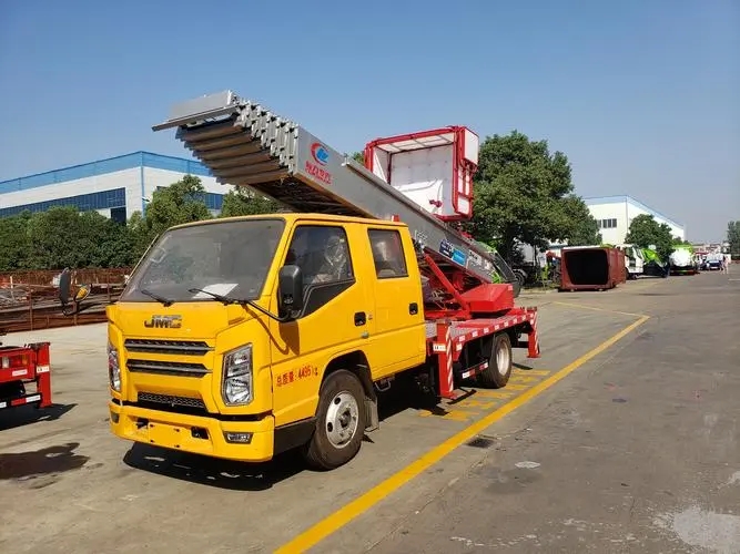 泾县附近云梯车出租 砂石搬运